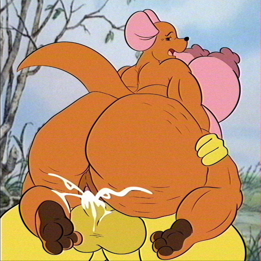 kanga and pooh bear (winnie the pooh (franchise) and etc) created by possbooty