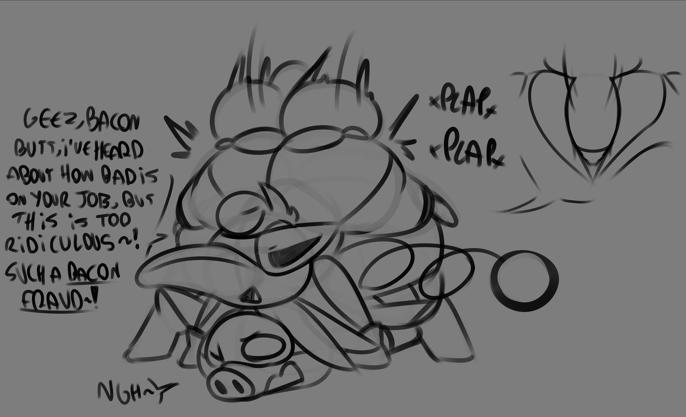 axel the tepig, bacon butt, draquil, and flames-flare (nintendo and etc) created by henrique rick