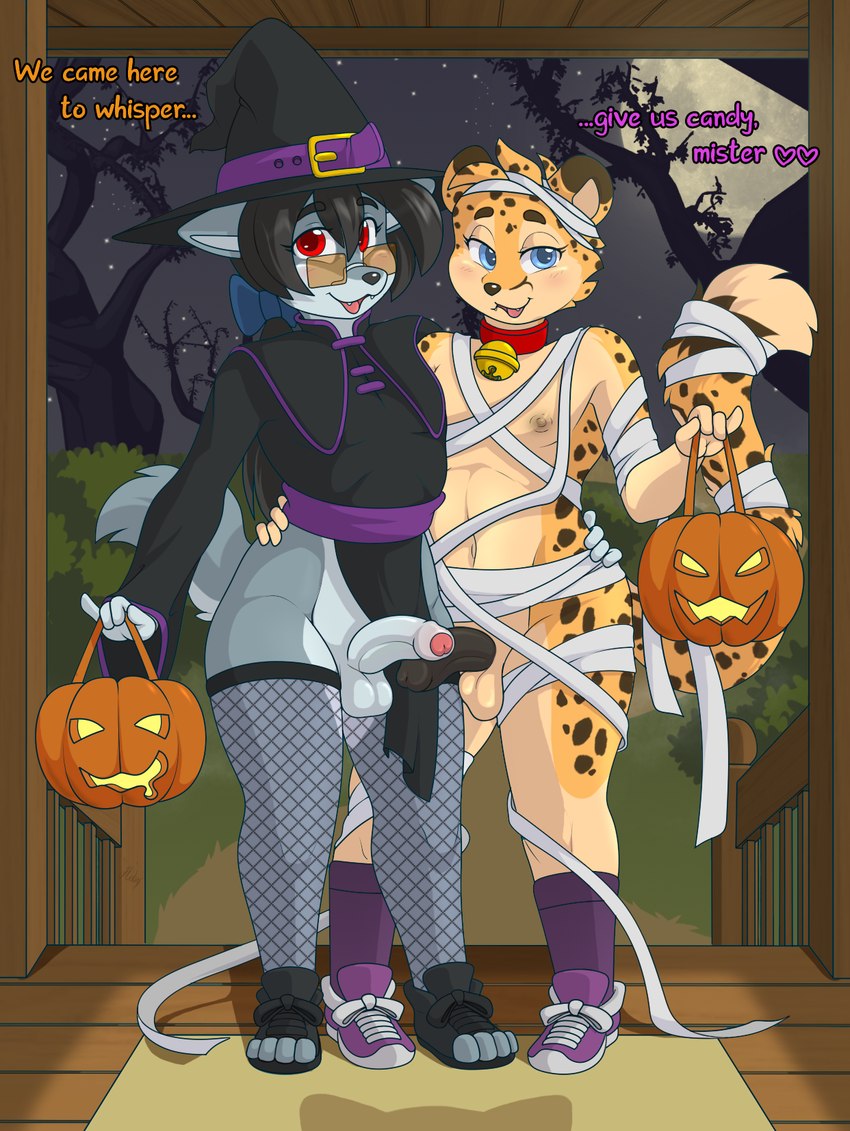 helsy and joykill (halloween) created by helsy