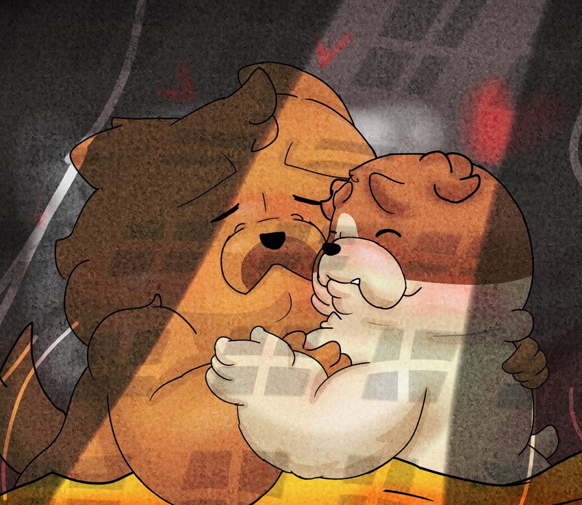 jerry and loaf (dogs in space and etc) created by ugly-rat15508