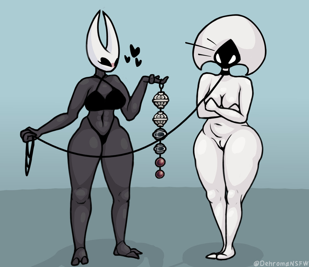 hornet and lace (hollow knight (franchise) and etc) created by dehromansfw