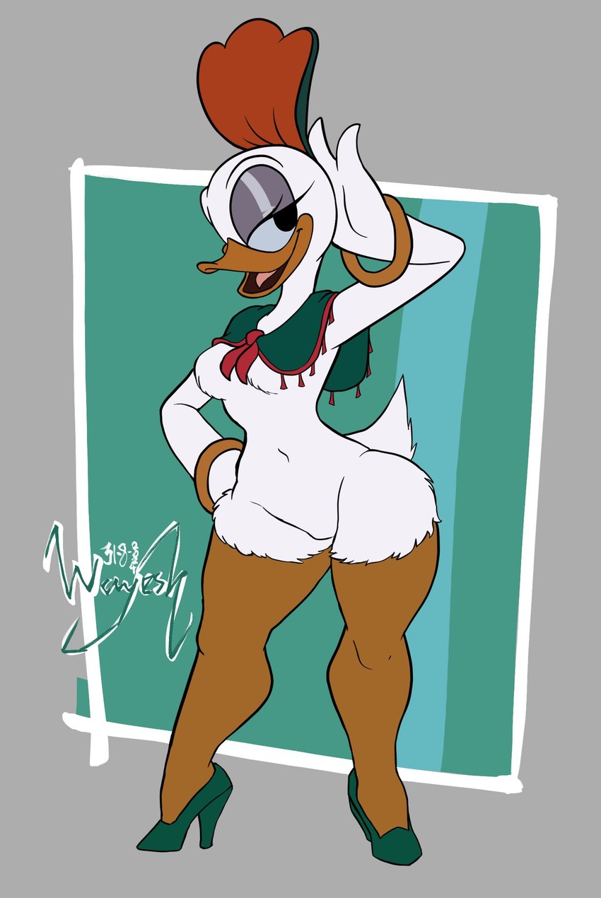 donna duck (disney) created by wayesh