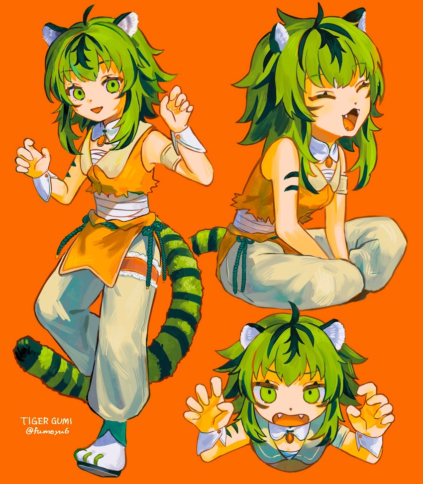 megpoid gumi (vocaloid) created by fumeyu6