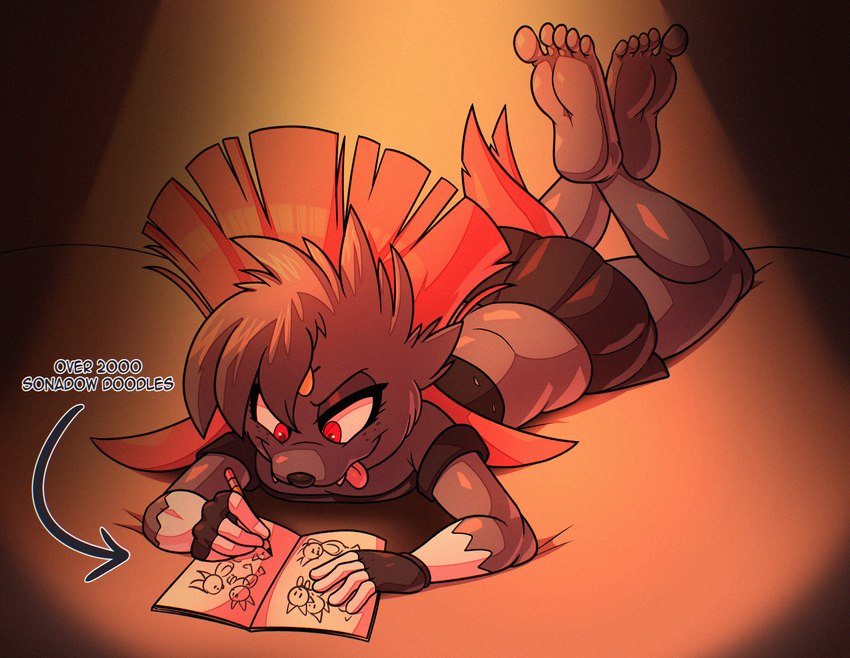 fan character, fang the weavile, shadow the hedgehog, and sonic the hedgehog (sonic the hedgehog (series) and etc) created by gobanire