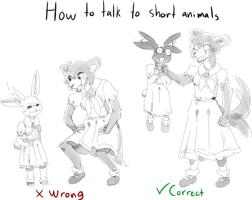 haru and juno (how to talk to short people and etc) created by psibunny