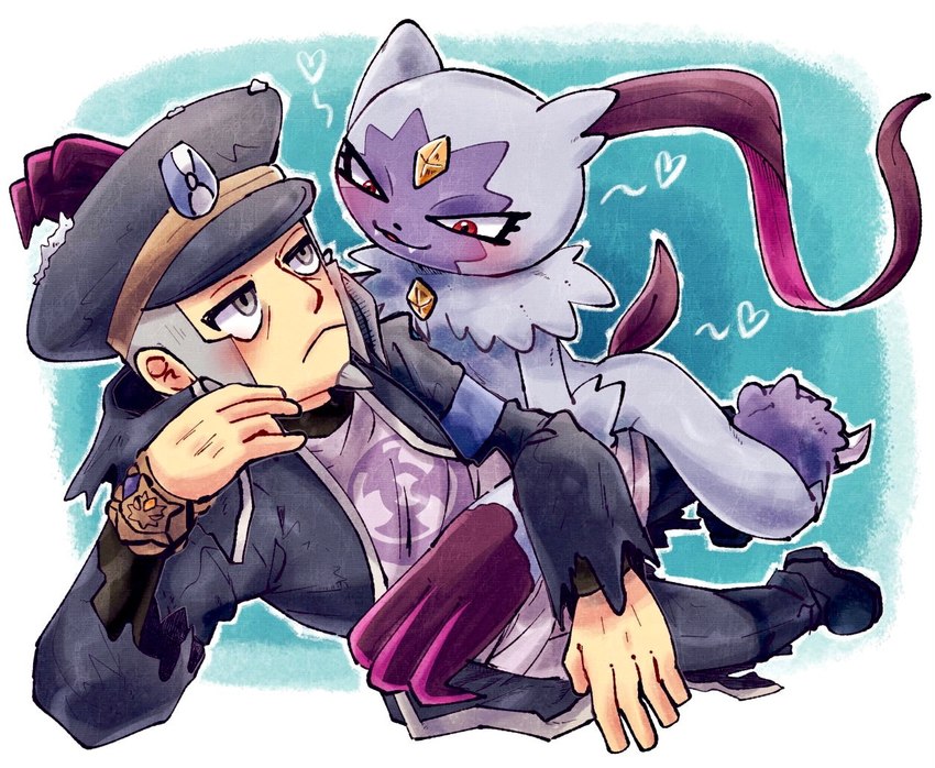 ingo and ride sneasler (pokemon legends arceus and etc) created by gezaityoudai