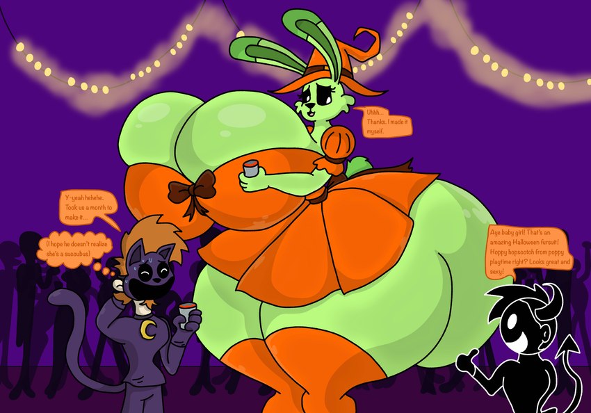 catnap, hoppy hopscotch, ron smith, venus, and venus (mob entertainment and etc) created by luxioboi22