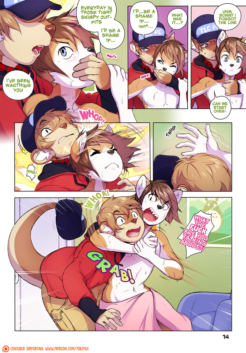 adrian iliovici, milo stefferson, and totoro (my neighbor totoro and etc) created by tokifuji