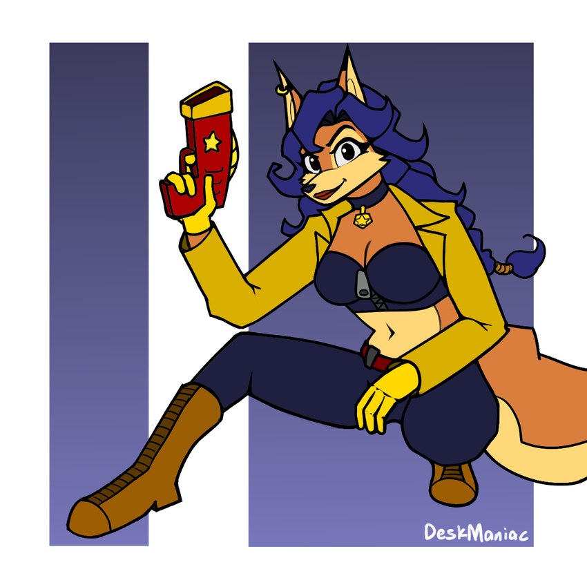 carmelita fox (sony interactive entertainment and etc) created by deskmaniac