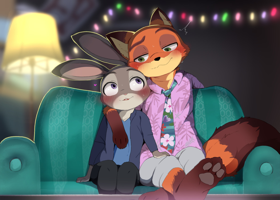judy hopps and nick wilde (zootopia and etc) created by dagasi