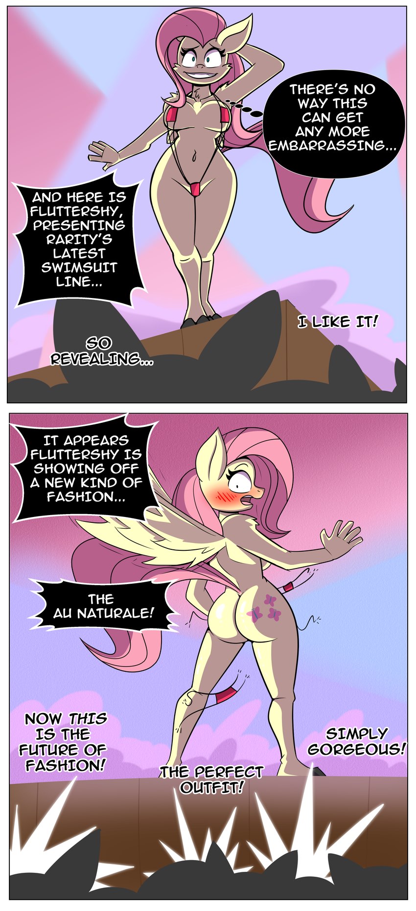 fluttershy (friendship is magic and etc) created by birbpan