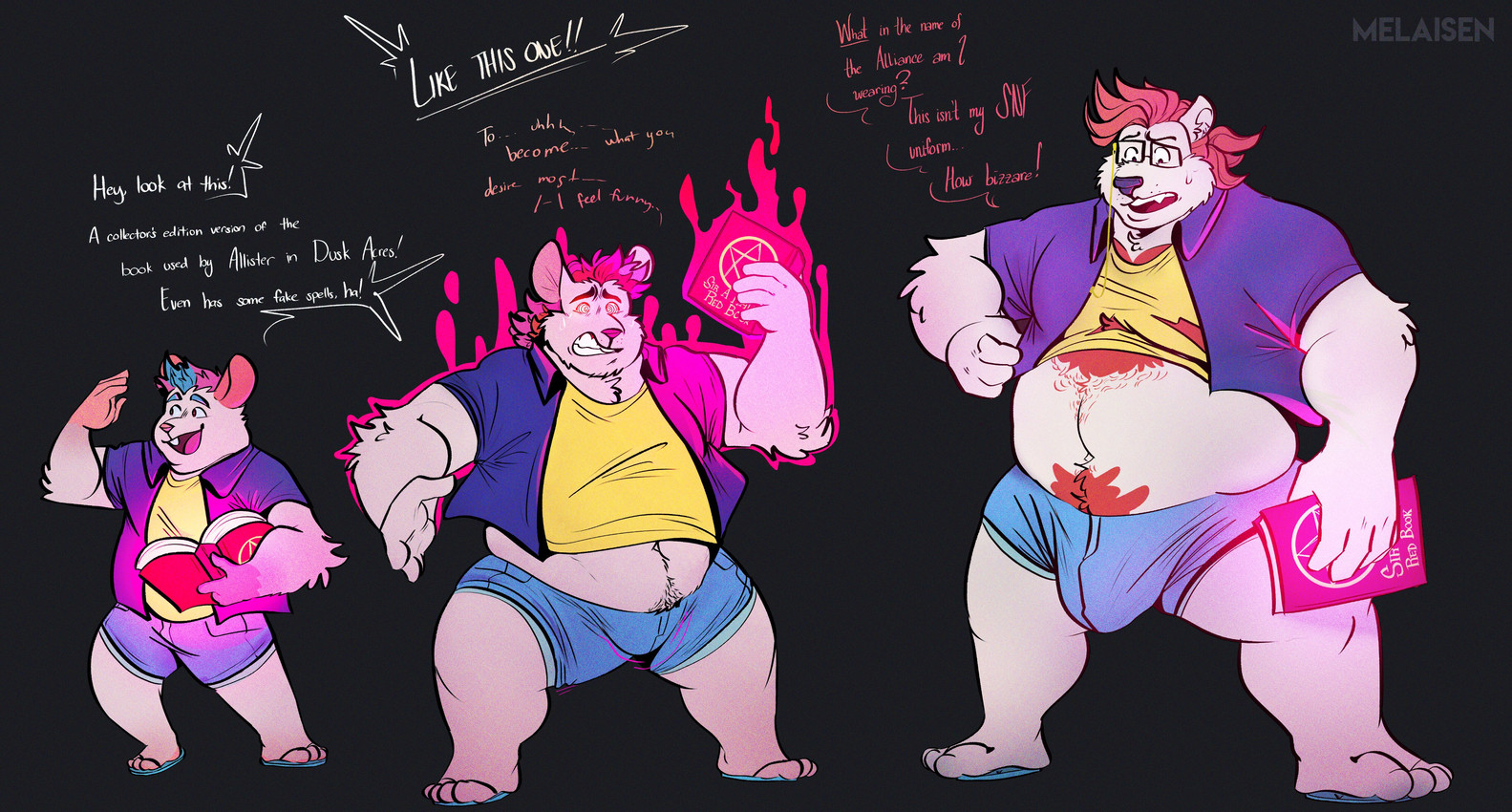 allister carver and notus (dusk acres) created by melaisen