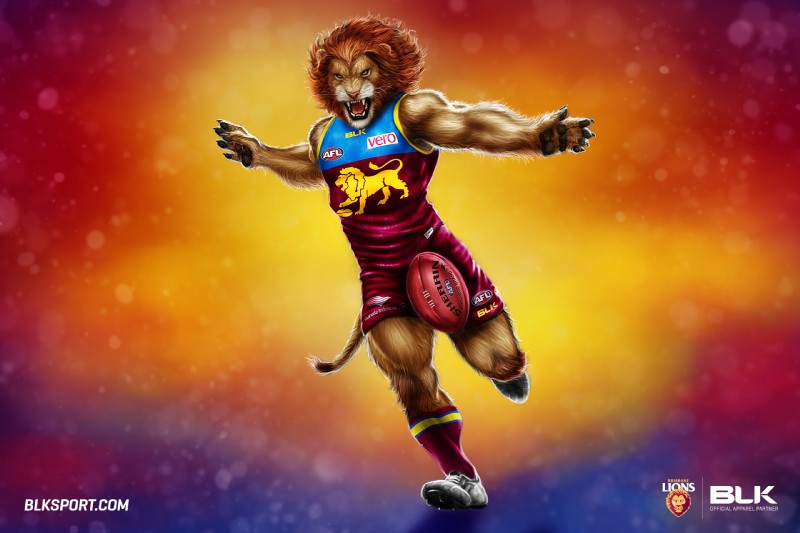 brisbane lions and etc created by unknown artist