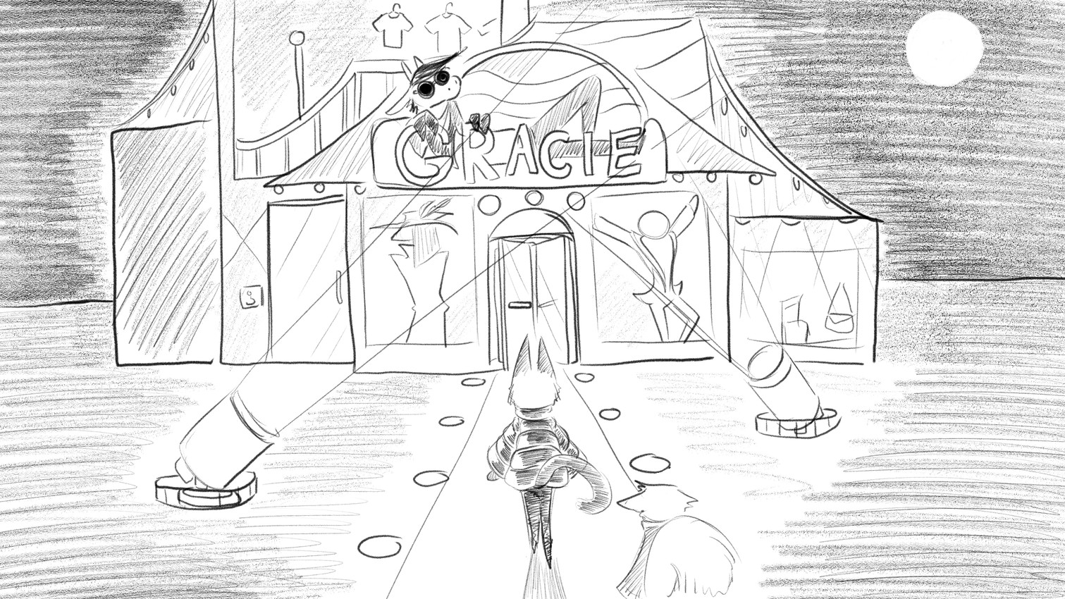 gracie, marshal, and olivia (animal crossing and etc) created by dragonweirdo