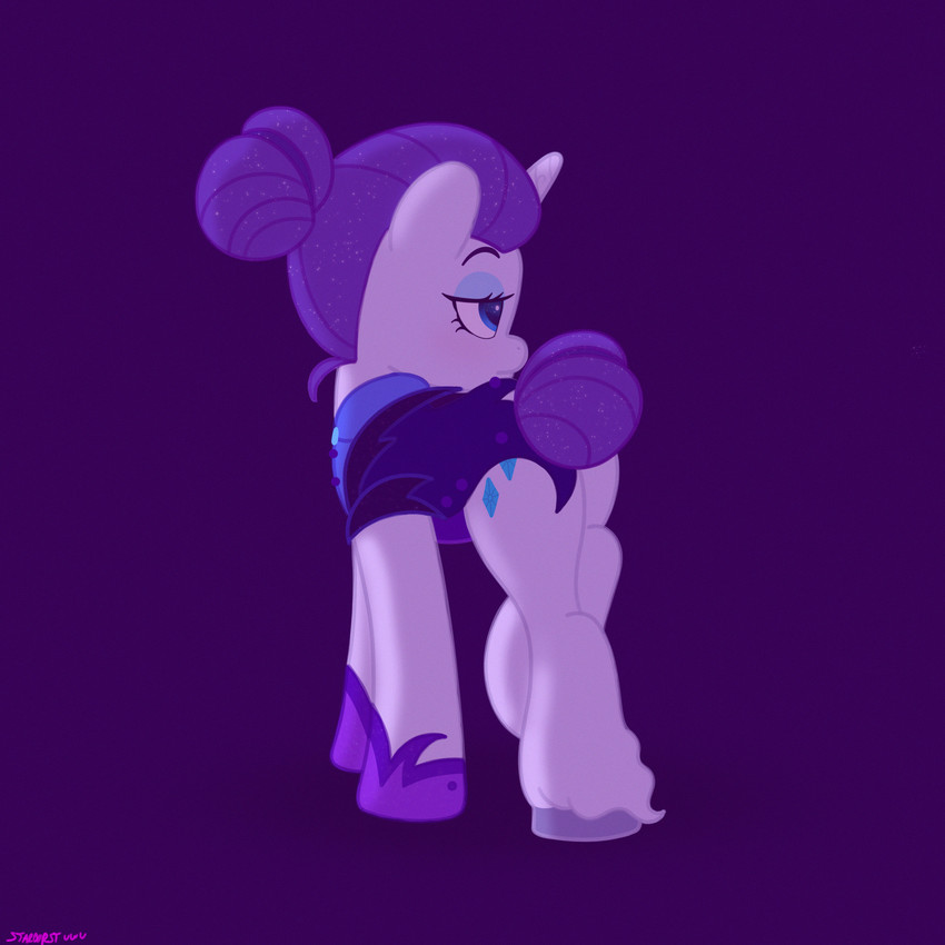 rarity (friendship is magic and etc) created by starburst uwu