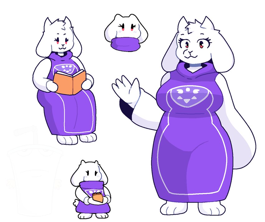 toriel (undertale (series)) created by xcrst1