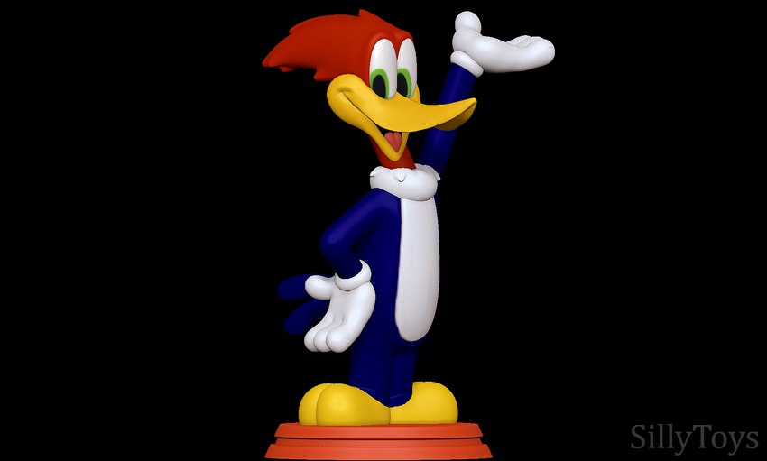 woody woodpecker (the woody woodpecker show and etc) created by sillytoys