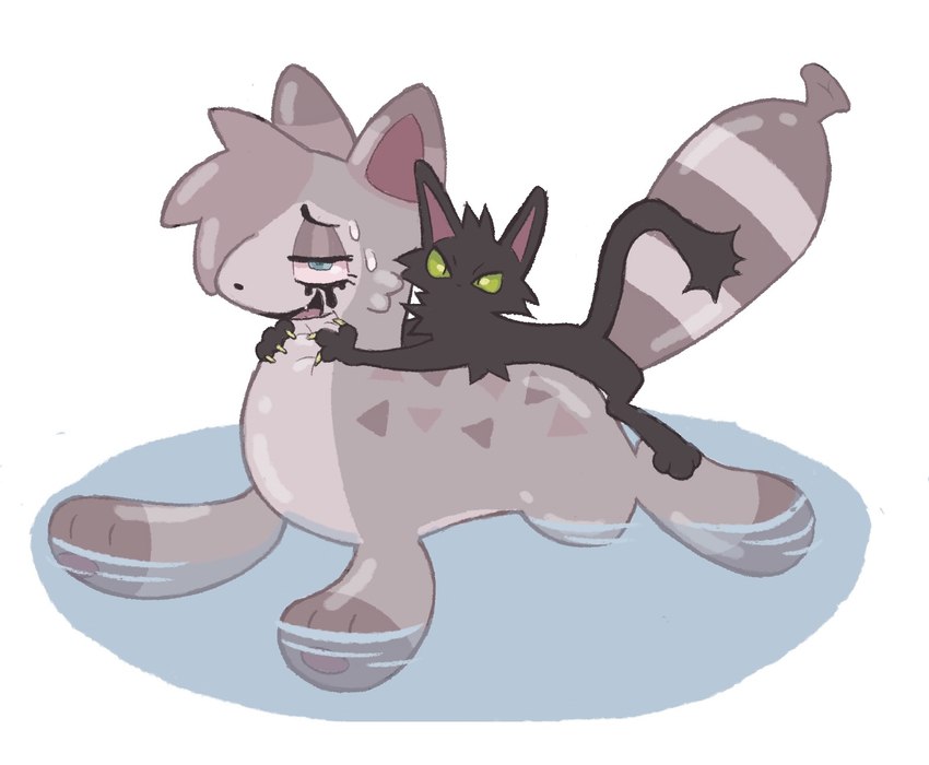 ashfur and hollyleaf (warriors (book series)) created by labbit (artist)