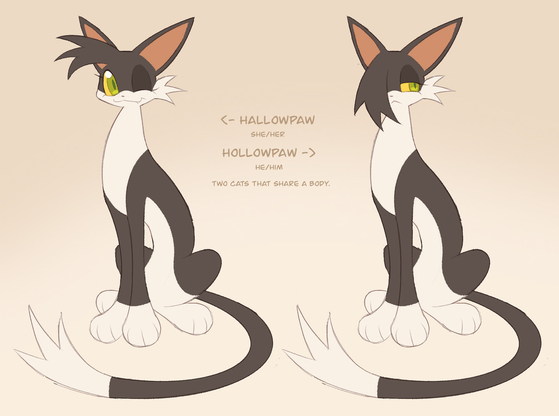 fan character, hallowpaw, and hollowpaw (warriors (book series)) created by clockstops3am