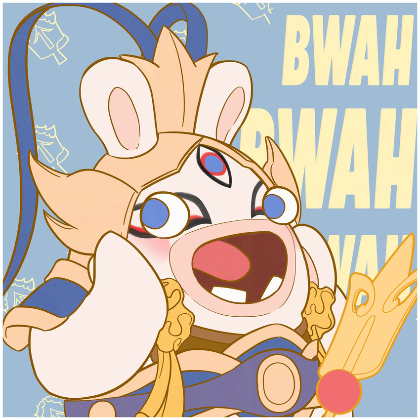 rabbid erlang (rabbids: party of legends and etc) created by unknown artist