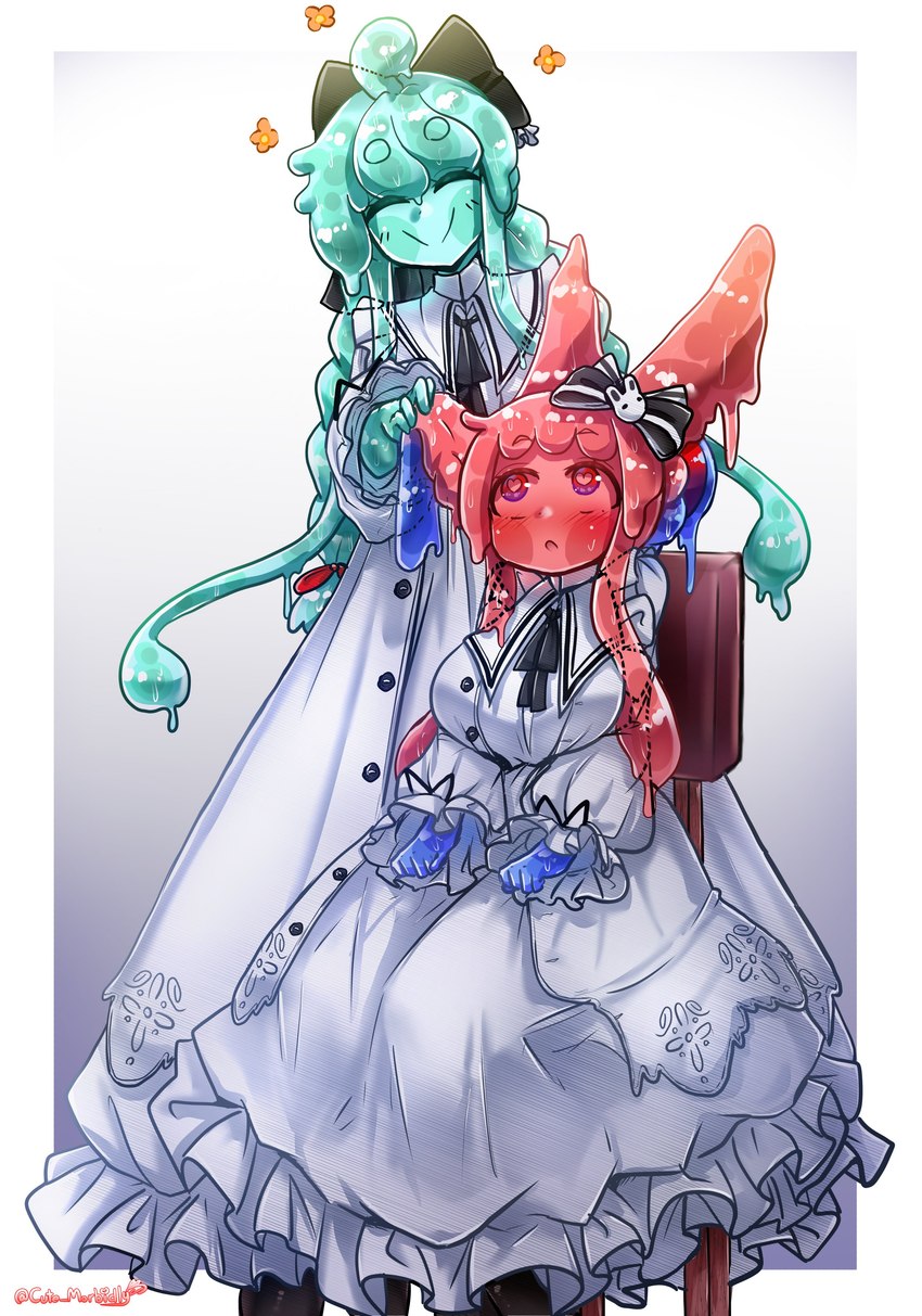 benni and ichika created by morbidlycutecrunch