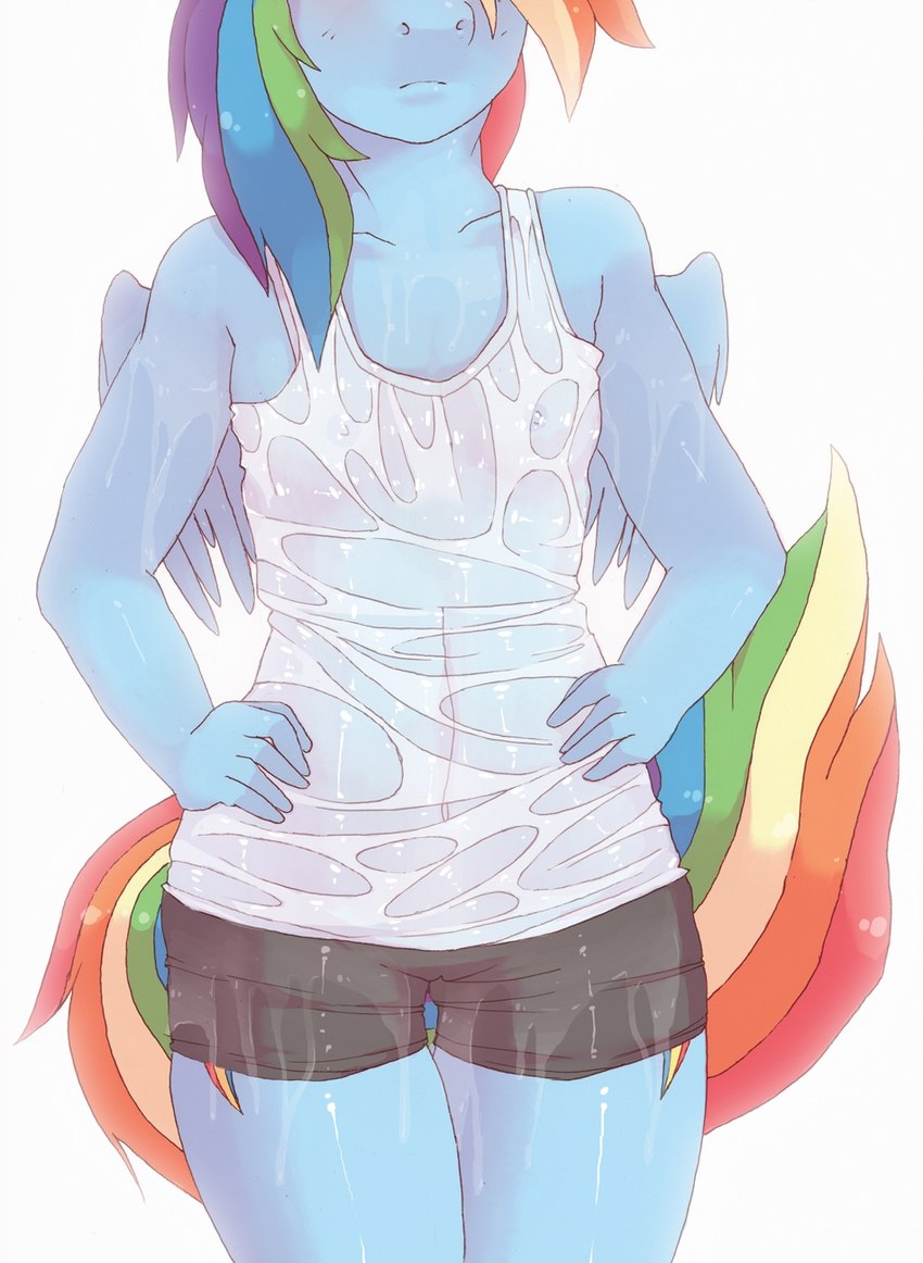 rainbow dash (friendship is magic and etc) created by whisperingfornothing