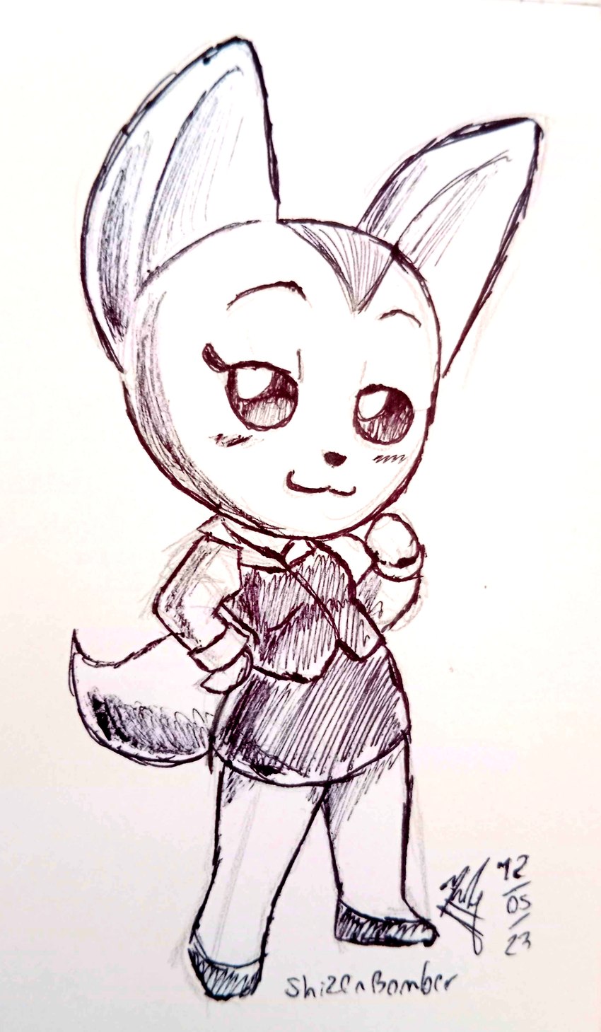 fenneko (aggretsuko and etc) created by sailor bomber