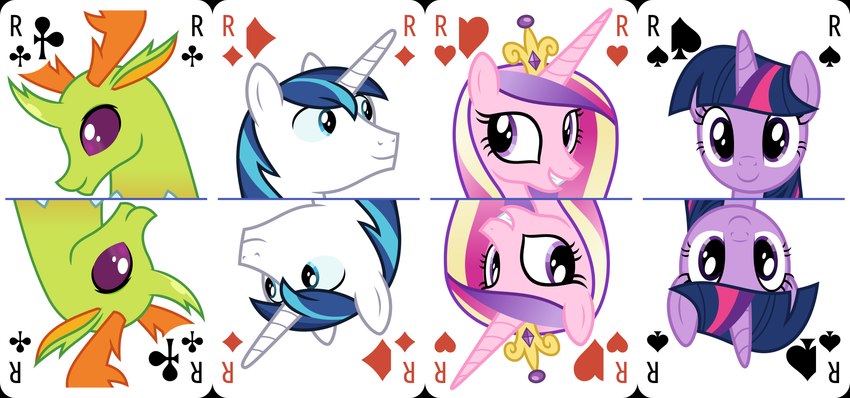 princess cadance, shining armor, thorax, and twilight sparkle (friendship is magic and etc) created by parclytaxel