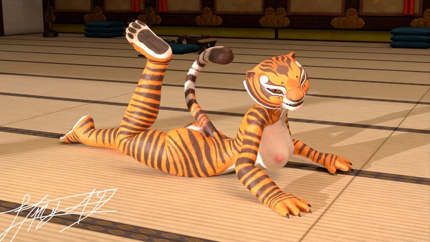 master tigress (kung fu panda and etc) created by itmy09