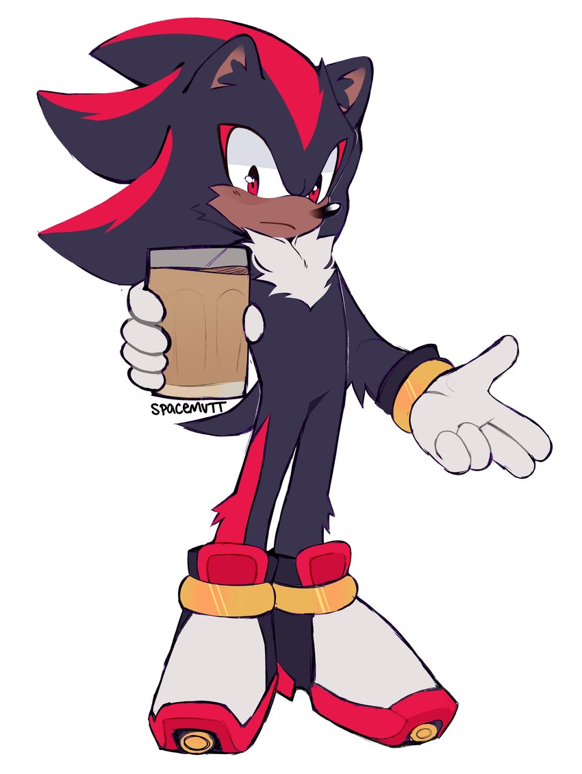 shadow the hedgehog (sonic the hedgehog (series) and etc) created by spacemvtt