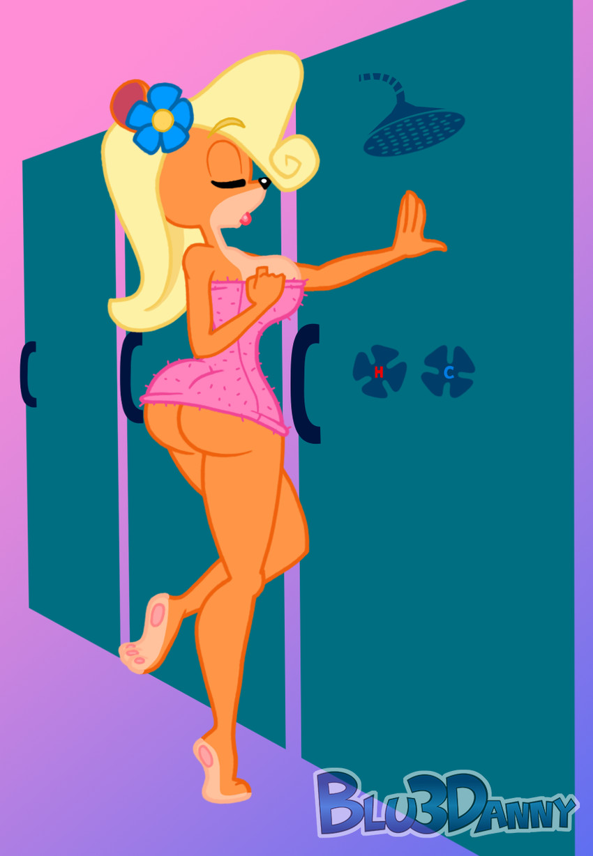 coco bandicoot (crash bandicoot (series) and etc) created by blu3danny