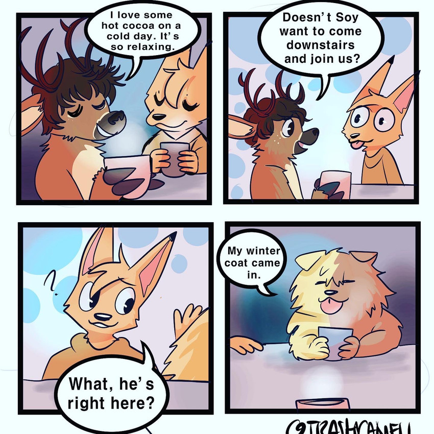 bee and soy created by trashcamell