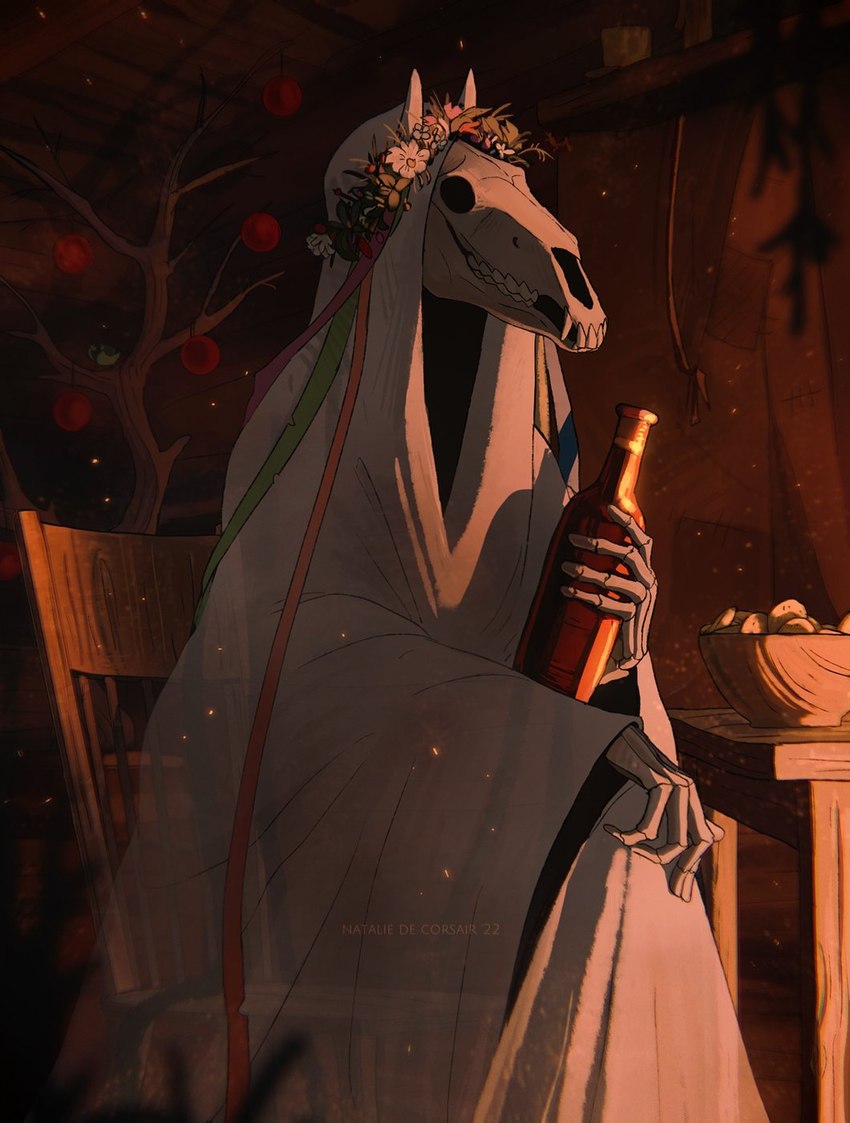 mari lwyd (european mythology and etc) created by natalie de corsair