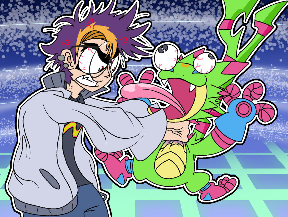 tomoro tenma (digimon beatbreak and etc) created by tinodude