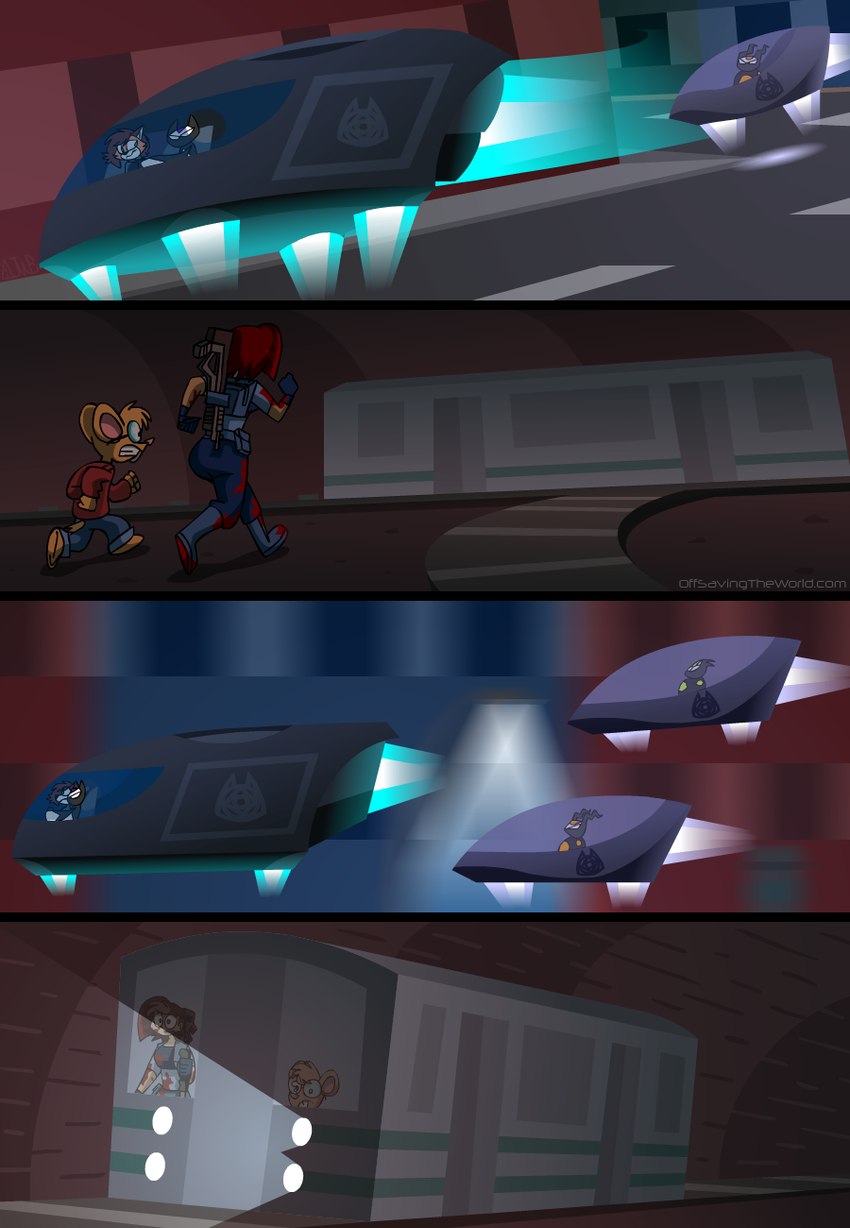 derek, macy, nova, and talon created by animatedjames