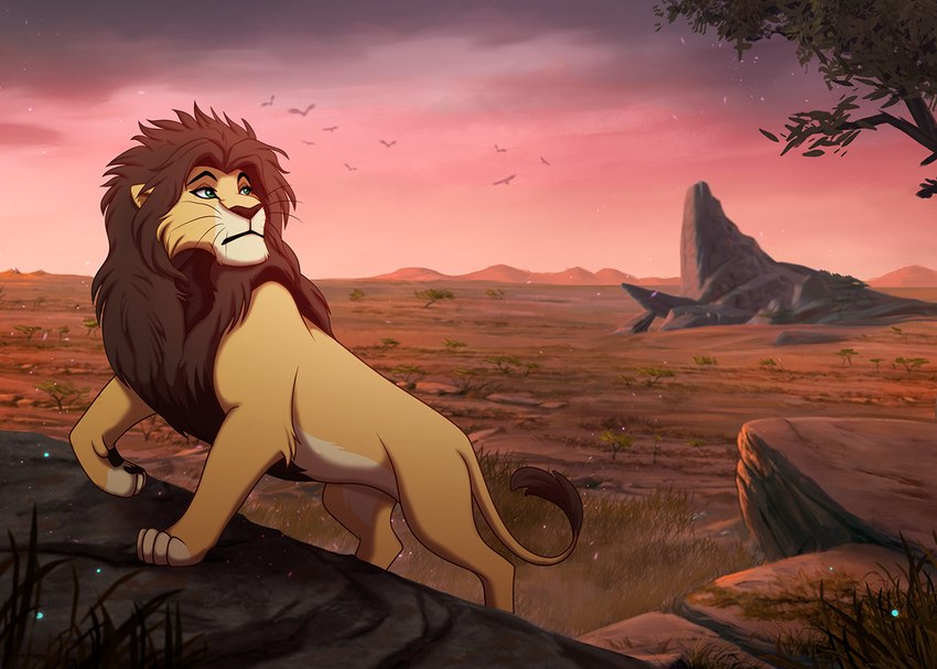 kodiak (the lion king and etc) created by grimhild (artist)