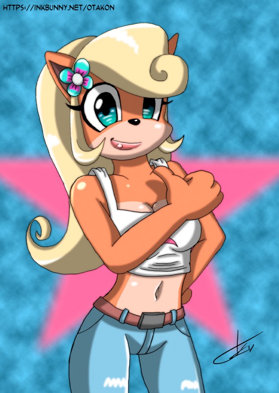 coco bandicoot (crash bandicoot (series) and etc) created by otakon (artist)