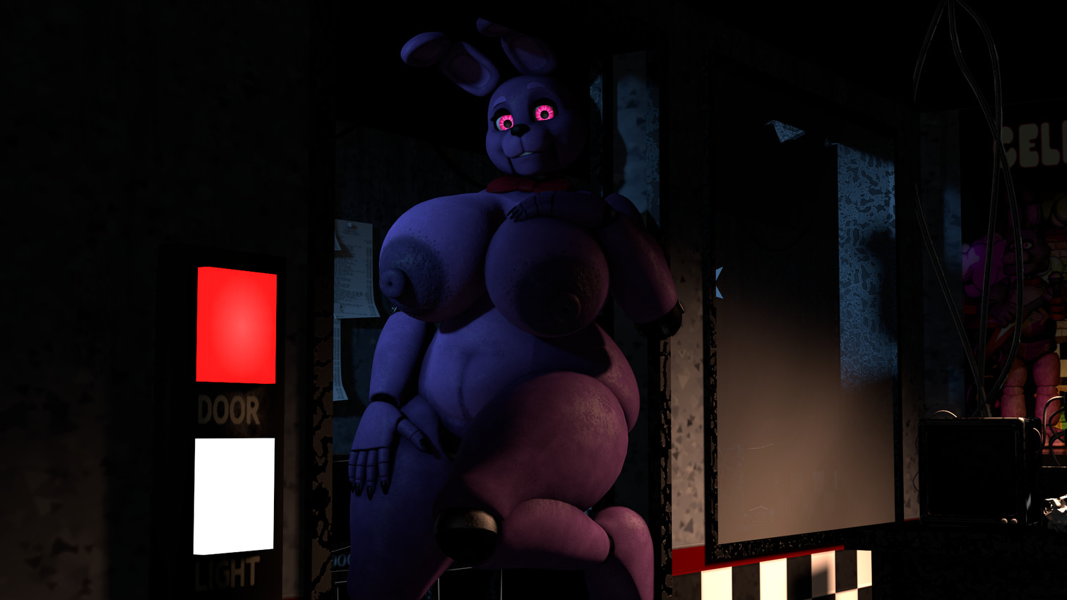 bonnie (five nights at freddy's and etc) created by thevestige