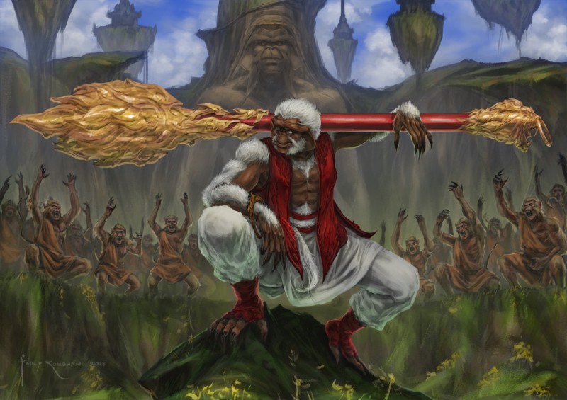 sun wukong (journey to the west) created by fadly romdhani