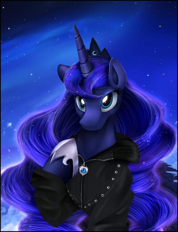 princess luna (friendship is magic and etc) created by pridark