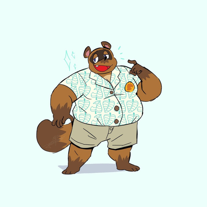 tom nook (animal crossing and etc) created by javigameboy