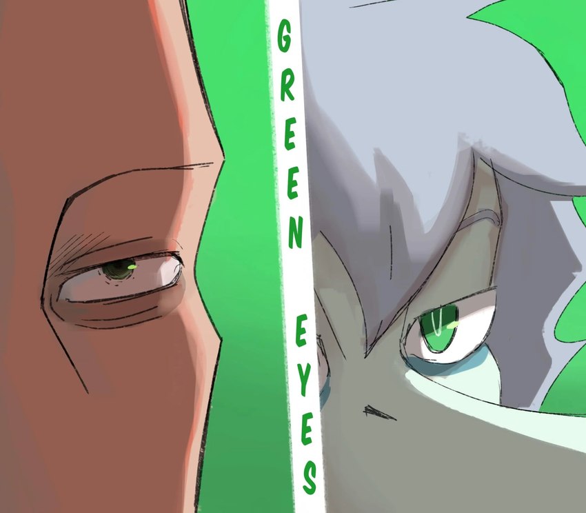 anon and green (cavemanon studios and etc) created by espectro111222