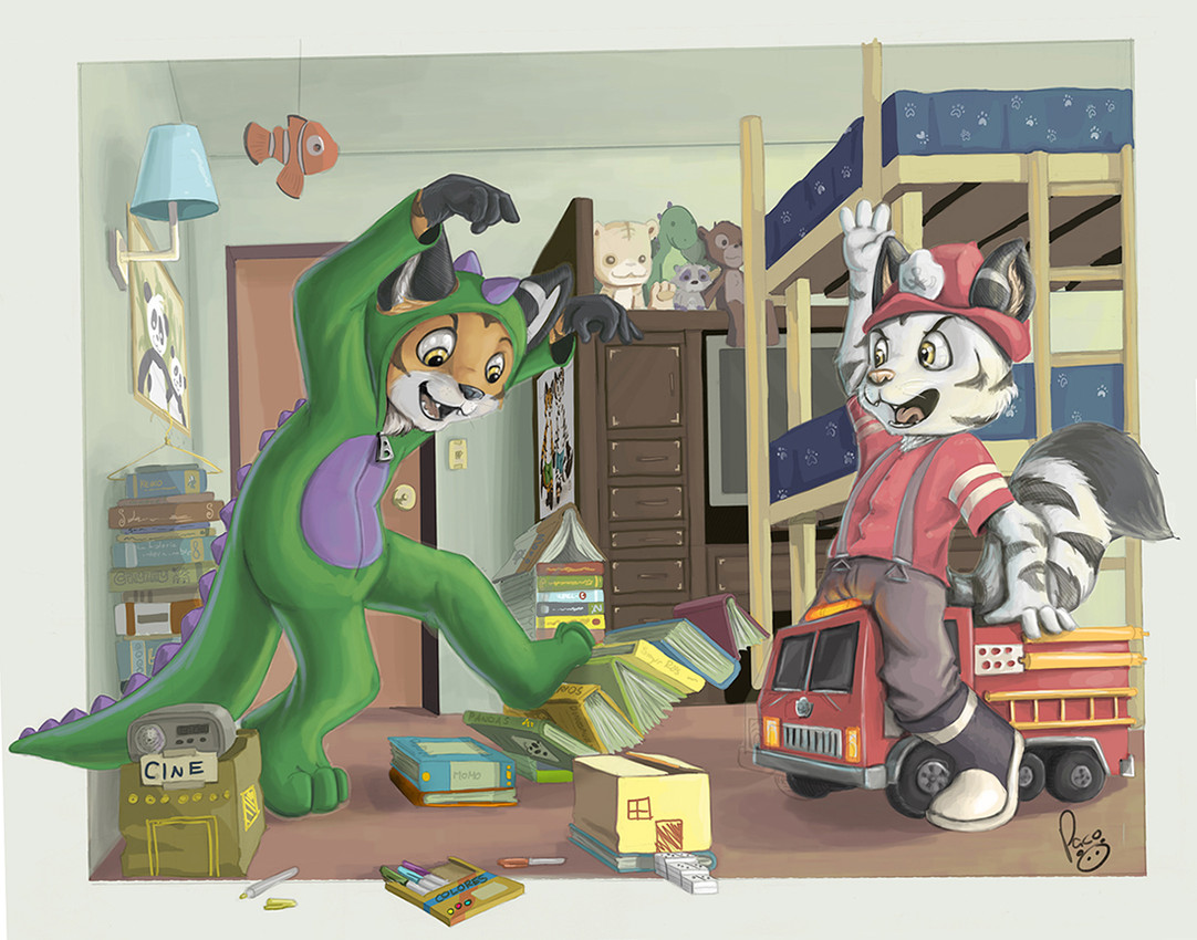 created by pandapaco