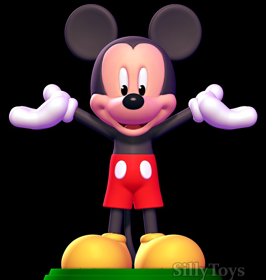 mickey mouse (disney) created by sillytoys