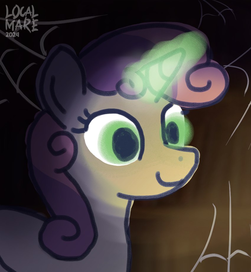 sweetie belle (friendship is magic and etc) created by localmare