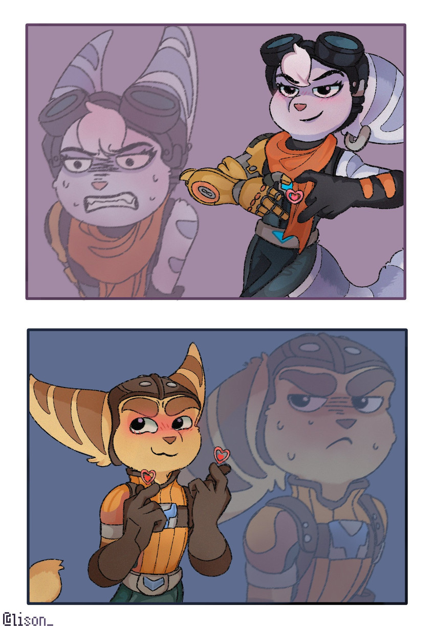 ratchet and rivet (sony interactive entertainment and etc) created by elizave92614446