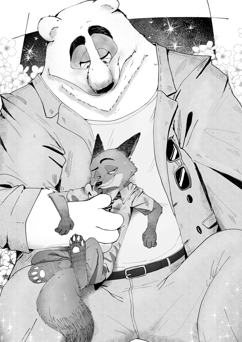 fan character and nick wilde (zootopia and etc) created by ottotopus