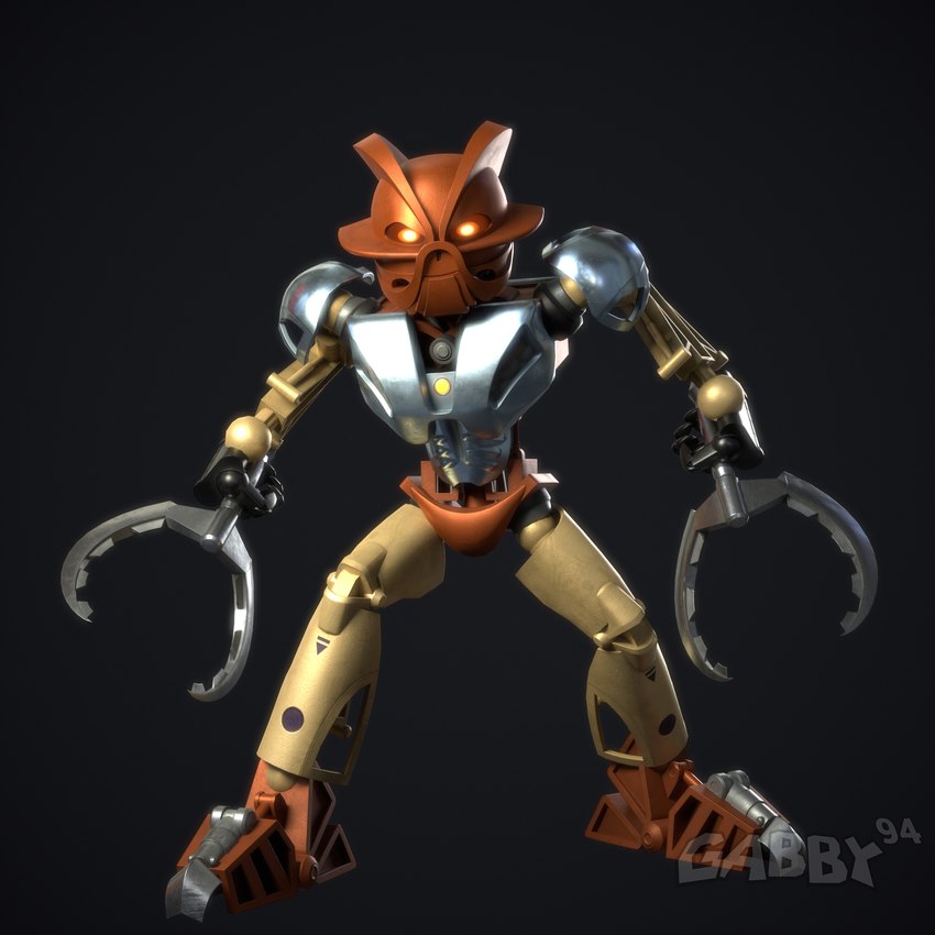 pohatu (bionicle and etc) created by gabby94