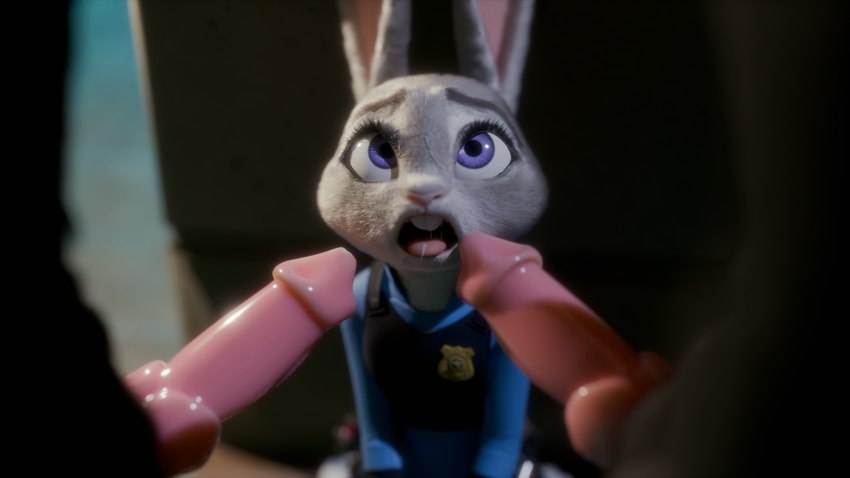 judy hopps (zootopia and etc) created by hiad and rockyrcoon