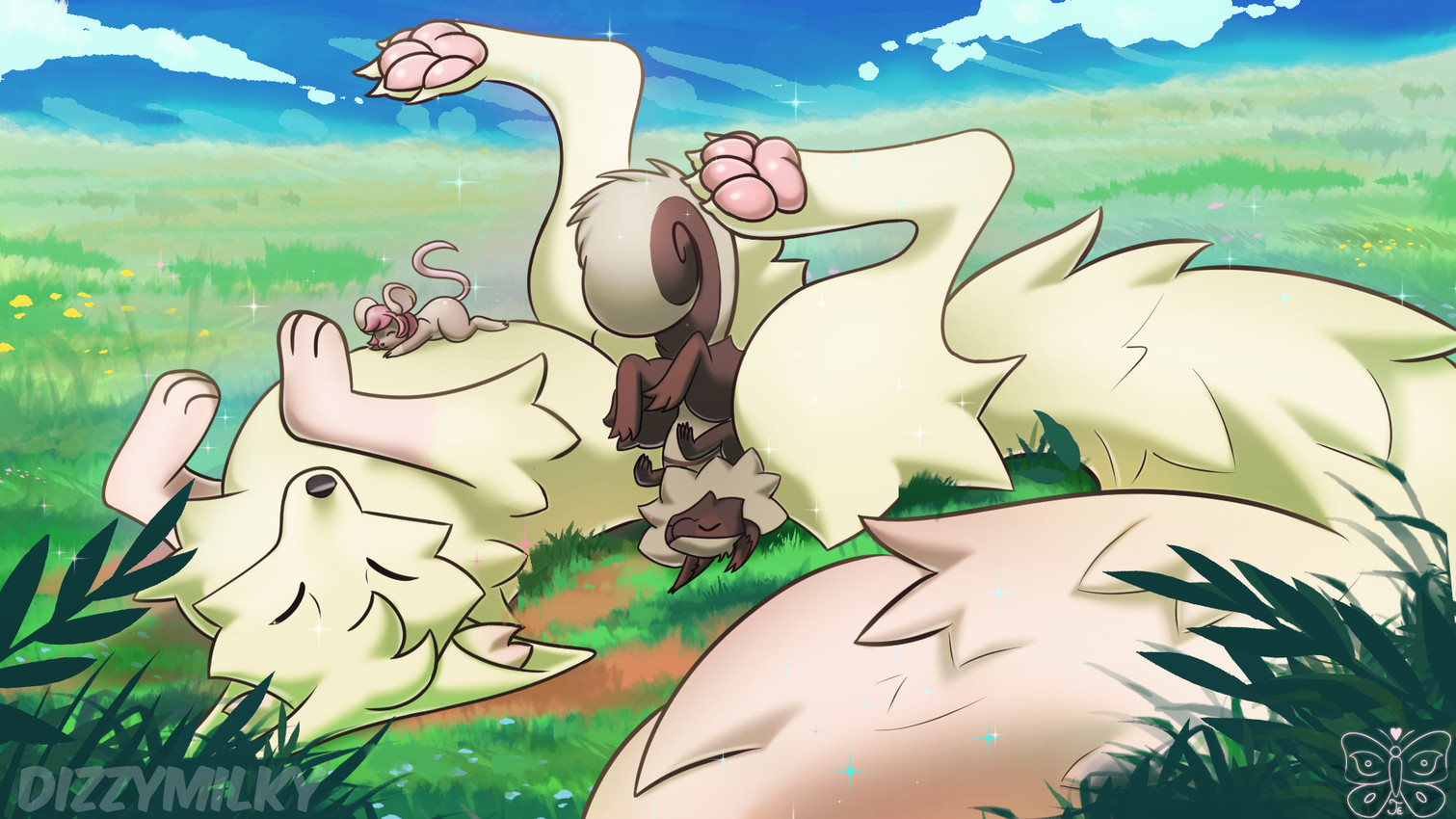 daze and kindle fae created by dizzymilky and temiest